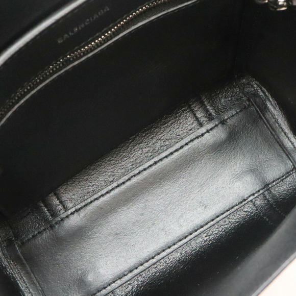 Balenciaga Everyday XXS Tote Bag Leather Black - Picture 6 of 10